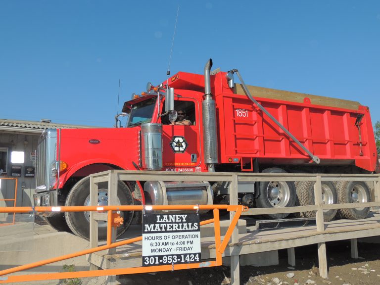 Bulk Aggregate Delivery in Maryland Laney Recycling